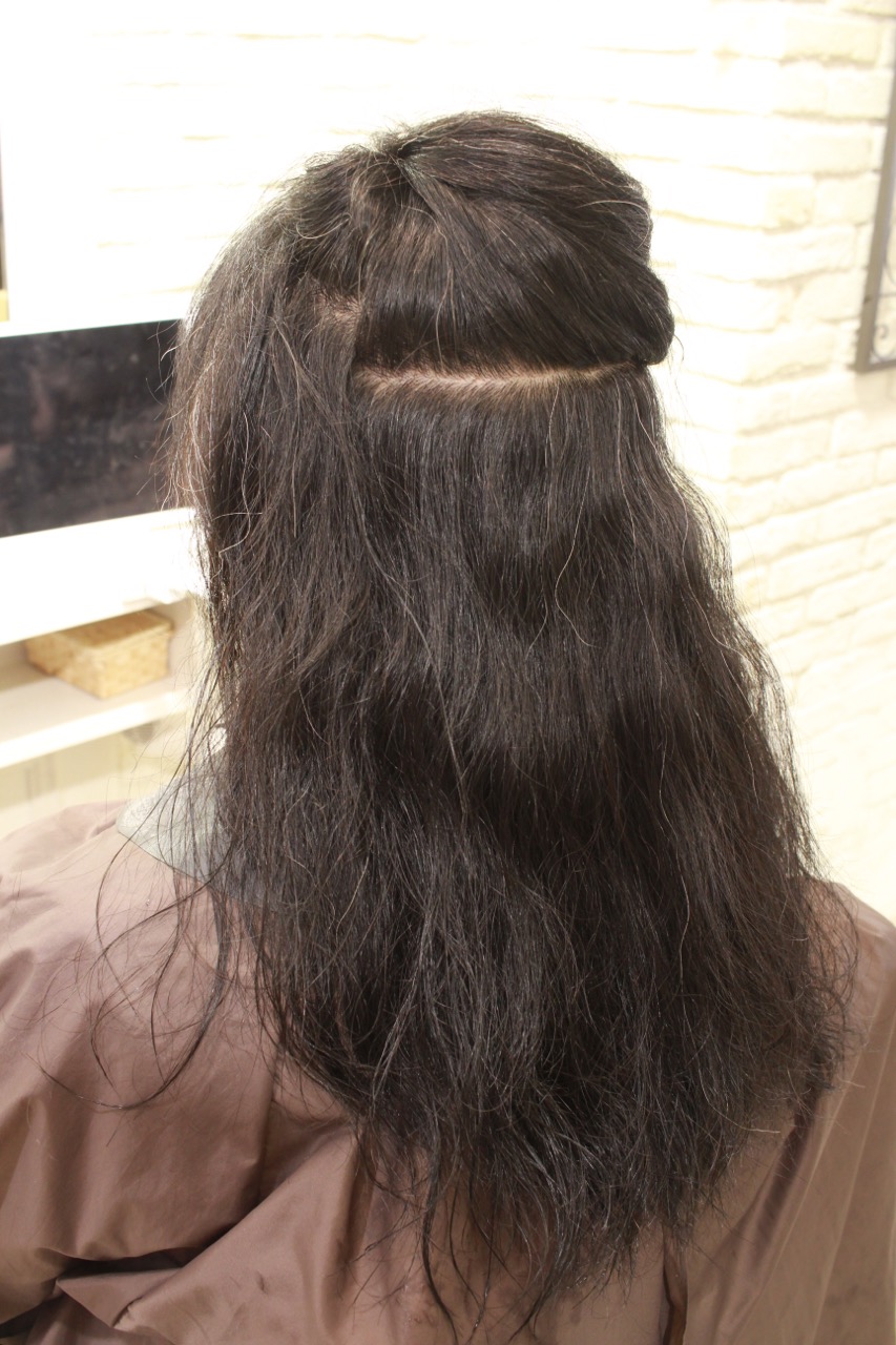 施術例 Before After 白髪ってなんでクセが強いのか を検証する 縮毛矯正 クセ毛専門美容院